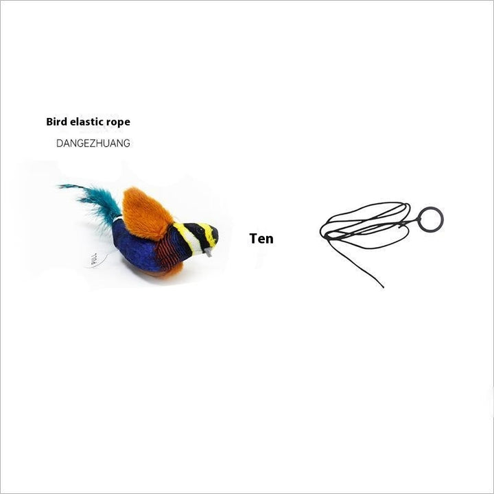 Pet Simulation Bird Sound Plush Toy